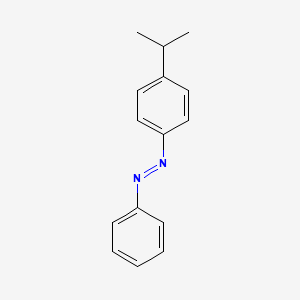molecular formula C15H16N2 B1208565 p-Isopropylazobenzene CAS No. 61653-39-2