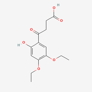 3-(2'-Hydroxy-4',5'-diethoxybenzoyl)propionic acid
