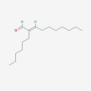 molecular formula C16H30O B12085729 2-Hexyl-2-decenal CAS No. 64935-39-3