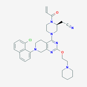 molecular formula C33H38ClN7O2 B12085784 KRas G12C inhibitor 4 CAS No. 2206736-07-2