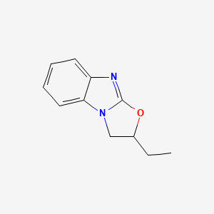 Oxazolo(3,2-a)benzimidazole, 2-ethyl-2,3-dihydro-