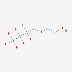 molecular formula C6H7F7O2 B12085875 2-(2,2,3,3,4,4,4-Heptafluorobutoxy)ethan-1-ol CAS No. 2266-43-5