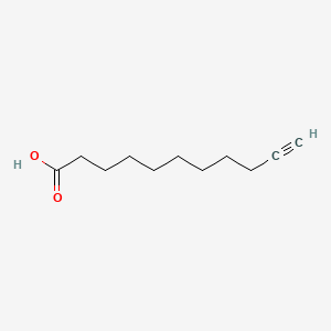 molecular formula C11H18O2 B1208590 10-Undecynoic acid CAS No. 2777-65-3