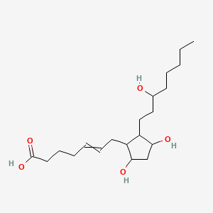 7-[3,5-Dihydroxy-2-(3-hydroxyoctyl)cyclopentyl]hept-5-enoic acid
