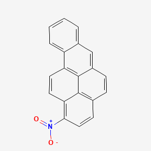 molecular formula C20H11NO2 B1208603 1-Nitrobenzo(a)pyrene CAS No. 70021-42-0