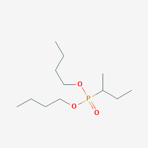 molecular formula C12H27O3P B12086088 Dibutyl butan-2-ylphosphonate CAS No. 100543-40-6