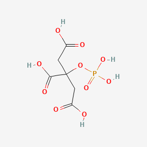 molecular formula C6H9O10P B1208610 Phosphocitrate CAS No. 2565-87-9