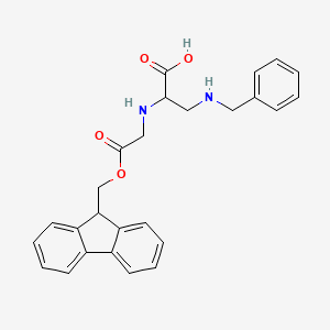 molecular formula C26H26N2O4 B12086136 Fmoc-beta-N-benzylamino-L-Ala 