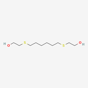 molecular formula C10H22O2S2 B12086139 2,2'-(Hexane-1,6-diylbis(thio))bisethanol CAS No. 5416-14-8