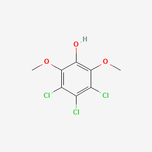 molecular formula C8H7Cl3O3 B1208624 3,4,5-Trichlorosyringol CAS No. 2539-26-6