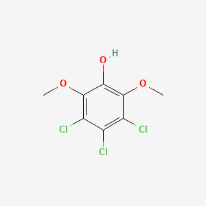 molecular formula C8H7Cl3O3 B1208624 3,4,5-Trichloro-2,6-dimethoxyphenol CAS No. 2539-26-6