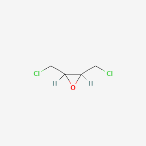 molecular formula C4H6Cl2O B1208626 1,4-Dichloro-2,3-epoxybutane CAS No. 3583-47-9