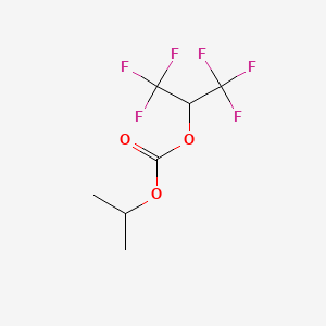 molecular formula C7H8F6O3 B12086303 Hexafluoroisopropyl isopropyl carbonate 