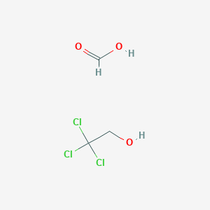 molecular formula C3H5Cl3O3 B12086313 Ethanol, 2,2,2-trichloro-, formate CAS No. 82998-20-7