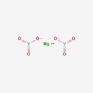 molecular formula MgO6V2 B12086422 Magnesium;oxido(dioxo)vanadium 