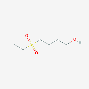 molecular formula C6H14O3S B12086505 4-Ethanesulfonyl-butan-1-ol 