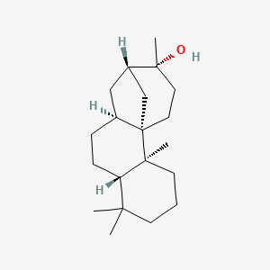 molecular formula C20H34O B1208654 Aphidicolan-16beta-ol CAS No. 101143-85-5