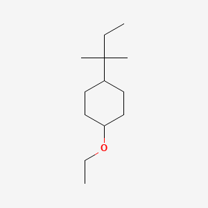 molecular formula C13H26O B12086609 Cyclohexane, 1-(1,1-dimethylpropyl)-4-ethoxy-, cis- CAS No. 181258-87-7