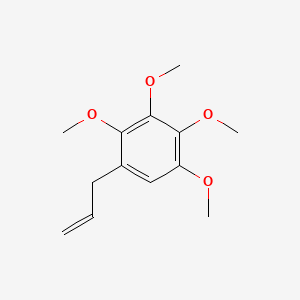 molecular formula C13H18O4 B1208663 Allyltetramethoxybenzene CAS No. 15361-99-6