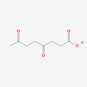 molecular formula C8H12O4 B1208674 4,7-Dioxooctanoic acid CAS No. 20577-46-2