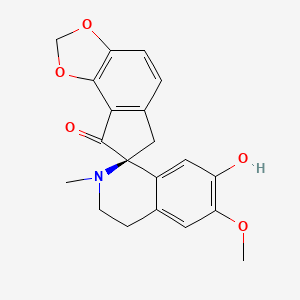 molecular formula C20H19NO5 B1208680 Parfumine CAS No. 28230-70-8