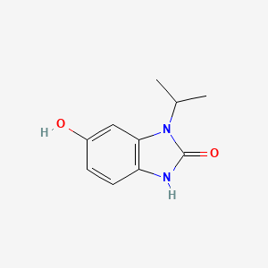 molecular formula C10H12N2O2 B12086804 6-Hydroxy-1-isopropyl-1H-benzo[d]imidazol-2(3H)-one 