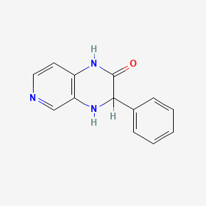 3-Phenyl-3,4-dihydropyrido[3,4-b]pyrazin-2(1h)-one