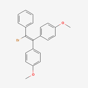 molecular formula C22H19BrO2 B1208686 Oeplexyl CAS No. 41038-34-0