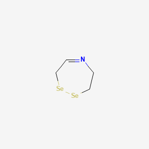 molecular formula C4H7NSe2 B1208689 Selenocystaldimine CAS No. 79084-76-7