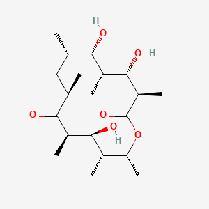 molecular formula C20H36O6 B1208699 8,8a-脱氧熊果苷内酯 CAS No. 53428-54-9