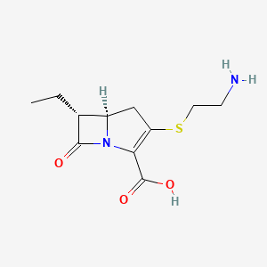 molecular formula C11H16N2O3S B1208702 8-Dehydroxythienamycin CAS No. 74806-75-0