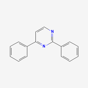 molecular formula C16H12N2 B12087079 2,4-Diphenylpyrimidine CAS No. 25095-48-1
