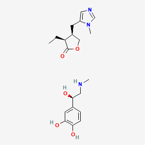 molecular formula C20H29N3O5 B1208710 Pilaren CAS No. 60996-13-6