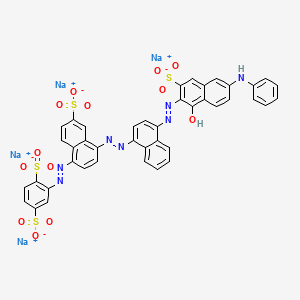 molecular formula C42H25N7Na4O13S4 B12087196 Direct Blue 78 CAS No. 1083335-90-3