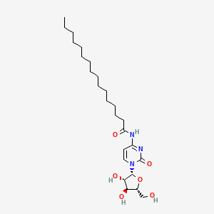 1-beta-D-Arabinofuranosyl-N(sup 4)-palmitoylcytosine