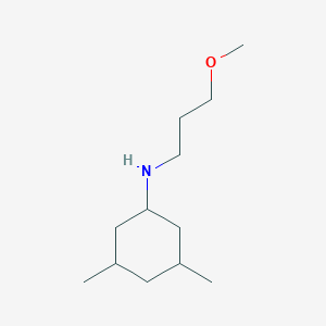molecular formula C12H25NO B12087216 N-(3-methoxypropyl)-3,5-dimethylcyclohexan-1-amine 