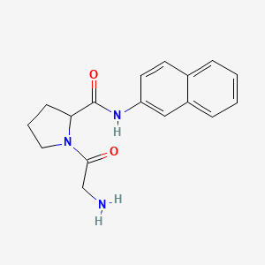 molecular formula C17H19N3O2 B12087232 H-GLY-PRO-alphaNA 
