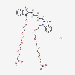Bis-(N,N'-carboxyl-PEG4)-Cy5