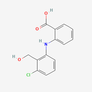N-(2-Hydroxymethyl-3-chlorophenyl)anthranilic acid