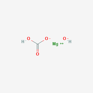 molecular formula CH2MgO4 B12087286 Magnesium;hydrogen carbonate;hydroxide 