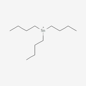 molecular formula C12H27Sn+ B12087326 Tributylstannylium CAS No. 36643-28-4