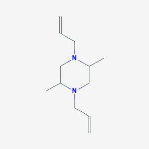 molecular formula C12H22N2 B12087330 1,4-Diallyl-2,5-dimethylpiperazine 
