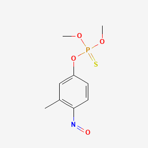 B1208740 Nitrosofenitrothion CAS No. 99803-60-8