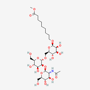 molecular formula C30H53NO18 B1208746 Madgmm CAS No. 106444-87-5