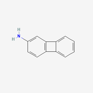 molecular formula C12H9N B12087491 Biphenylen-2-amine CAS No. 55716-75-1