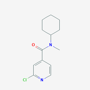 molecular formula C13H17ClN2O B12087586 2-Chloro-N-cyclohexyl-N-methylisonicotinamide 