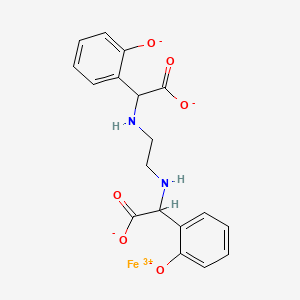 molecular formula C18H16FeN2O6- B1208761 Fe-Ehpg CAS No. 85922-81-2