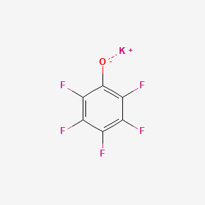 molecular formula C6F5KO B12087624 Potassium pentafluorophenolate CAS No. 4615-85-4