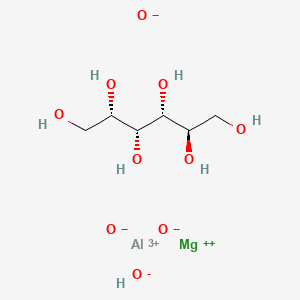 molecular formula C6H15AlMgO10-2 B1208766 Almagel laxans CAS No. 8065-58-5