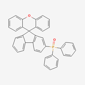 molecular formula C37H25O2P B12087673 Spiro[fluorene-9,9'-xanthen]-2-yl-diphenyl phosphine oxide 